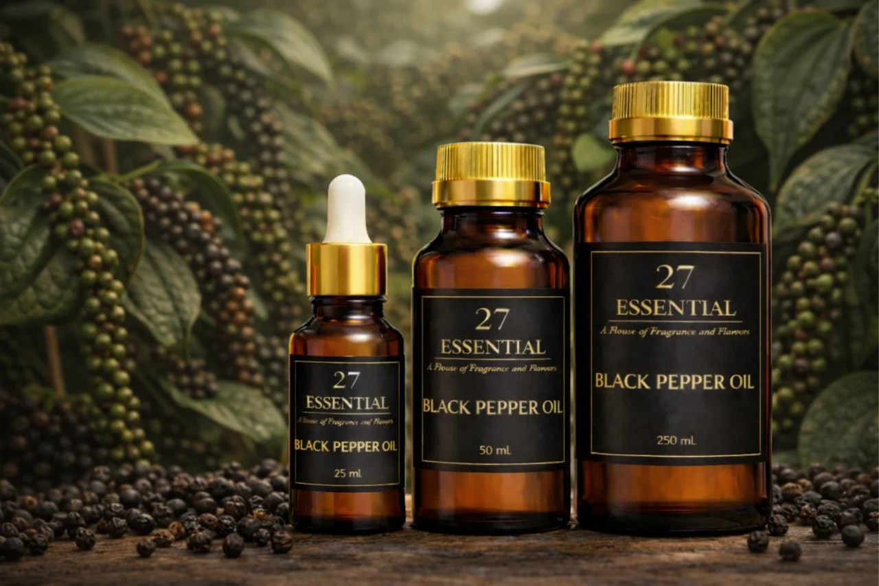Black pepper oil