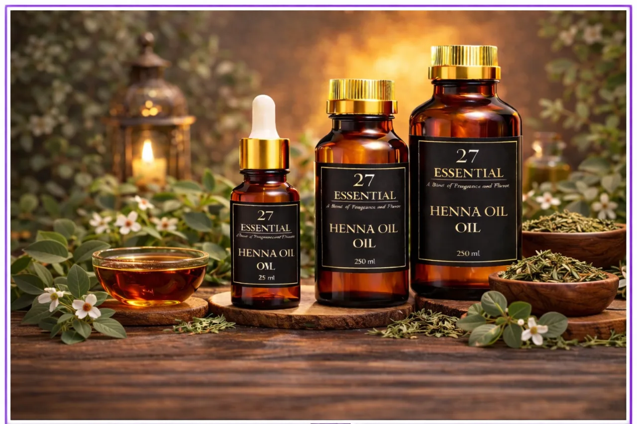 Henna oil
